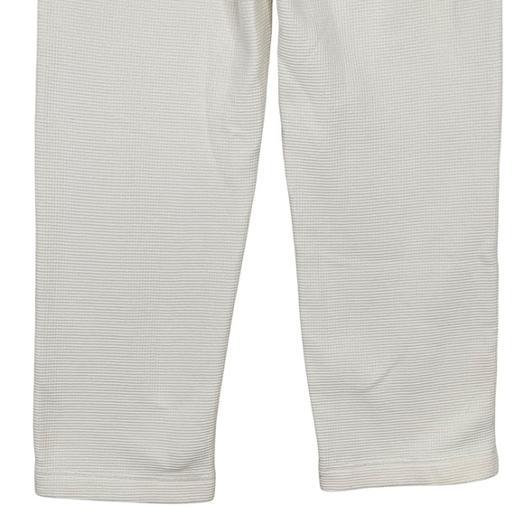 Madewell Sweatpants XS Textured Waffle Straight Drawstring Pull On Lounge Comfy - Picture 7 of 10